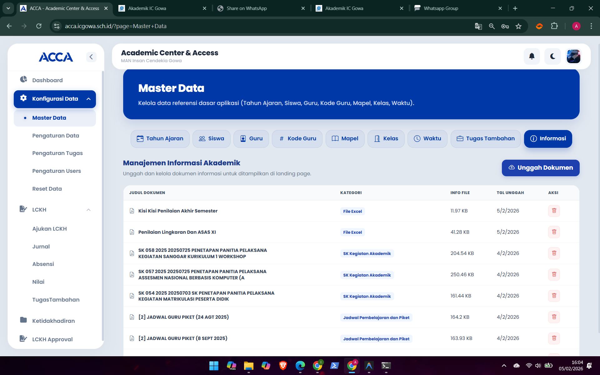 Manajemen Master Data